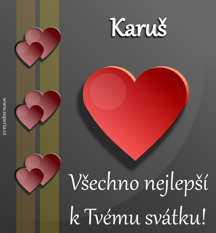Karin (2. leden), blahopn, gratulace, pn k svtku, jmeninm, obrzek s textem. Karka, Kara, Karuka, Rina, Karinka, Karu