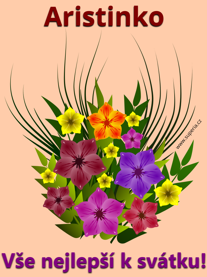 Aristid (31. srpna), obr�zkov� p��n�, blahop��n�, p��n� k sv�tku, jmenin�m ke sta�en� na email, mms. Aristidenka, Aristudenka, Aristine�ka, Arista, Aristud�ne�ka, Aristinka, Aristidene�ka