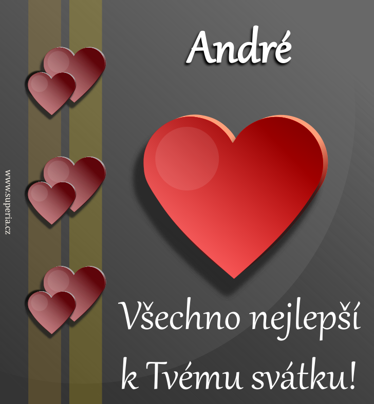 Andreas (11. jen), blahopn, pn, blahopn k svtku, jmeninm, obrzek s textem. Andreasek, Andy, Andras, Andrejek, Andr