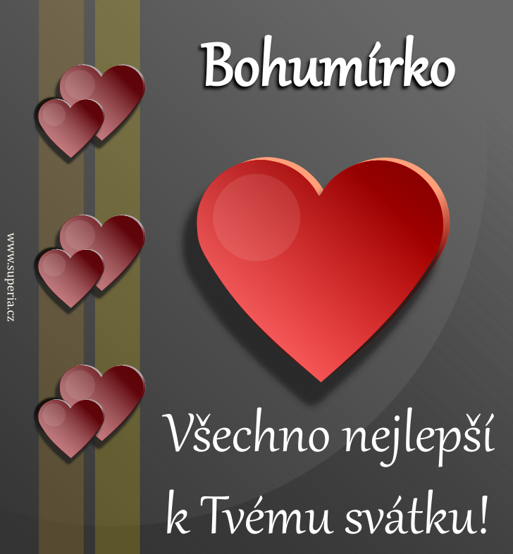 Bohumra - texty sms blahopn k jmeninm