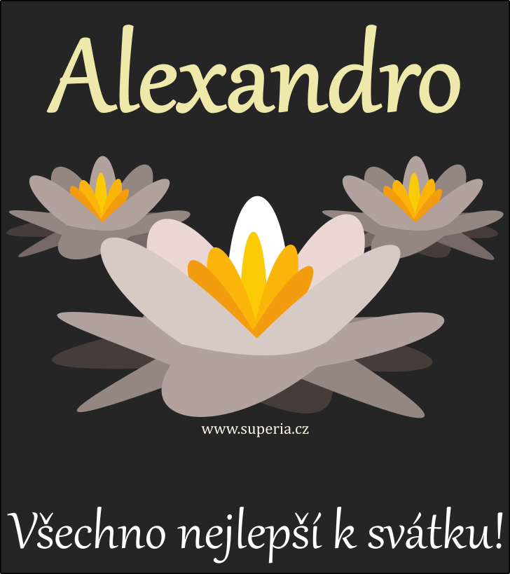 Alexandra - 20. dubna 2024, blahopn ke svtku pro kamardku, kamardce pn k svtku