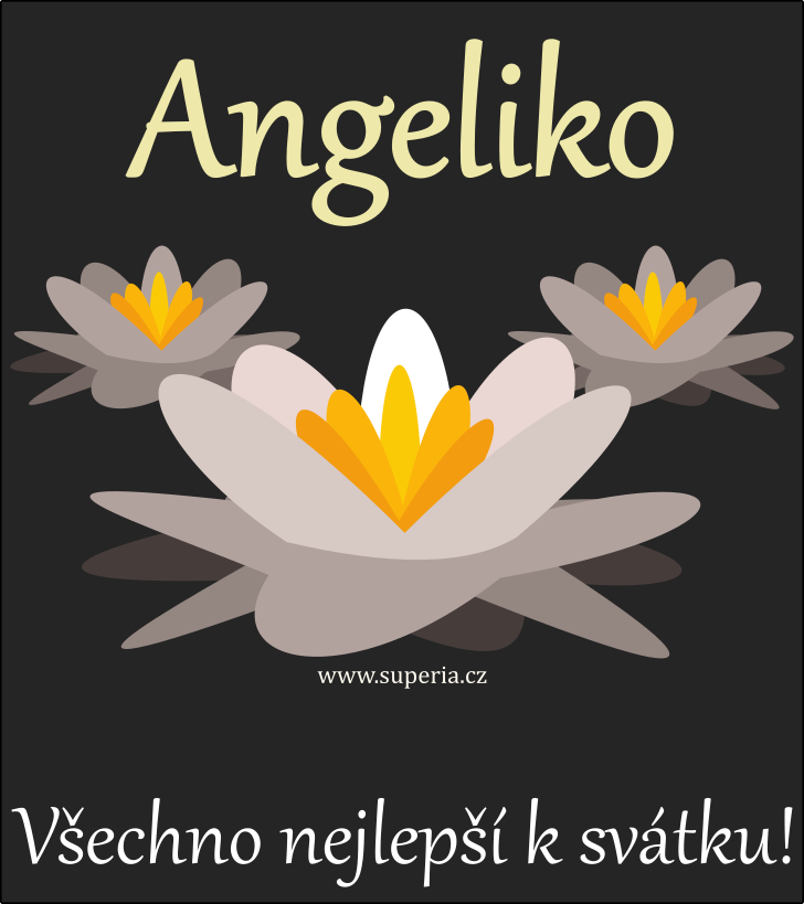 Angelika - texty sms blahopřání k jmeninám