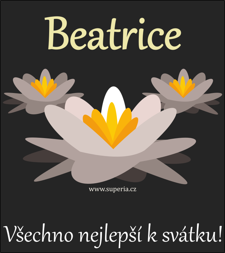 Beatrice - 28. ervence 2024, gratulace ke svtku dtem, dtsk blahopn ke svtku