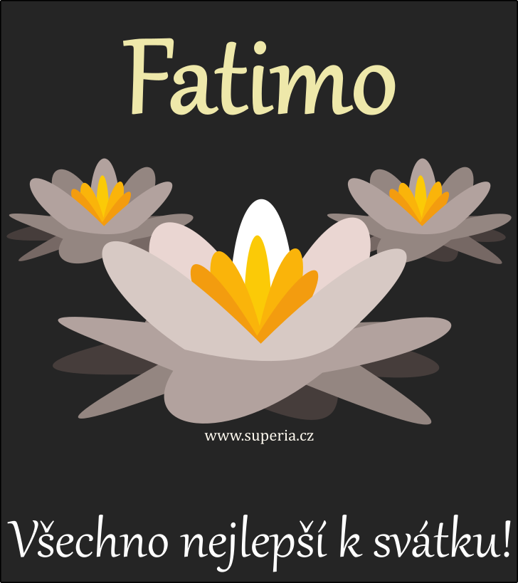 Fatima - pn k jmeninm podle jmen