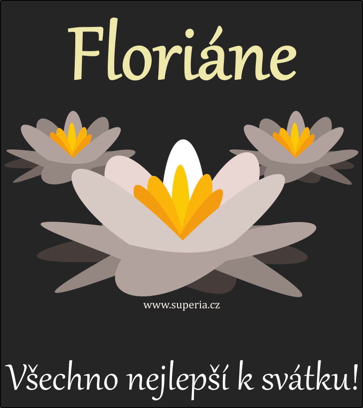Florin - sms blahopn k svtku text