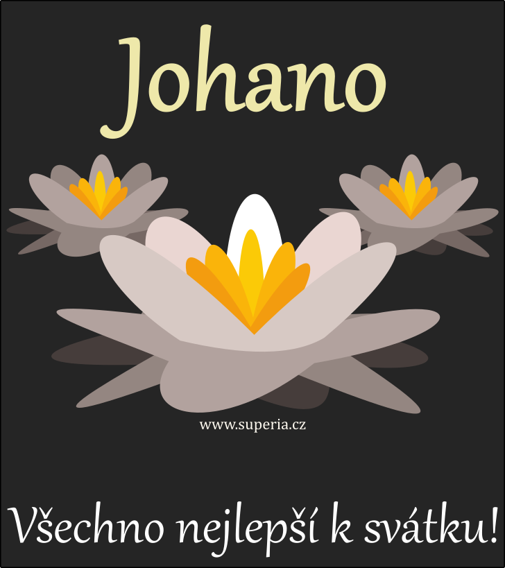 Johana (21. srpen), obrzkov pnko, pnka, blahopn k svtku, jmeninm ke staen pro Johanka, Joha, Jonka