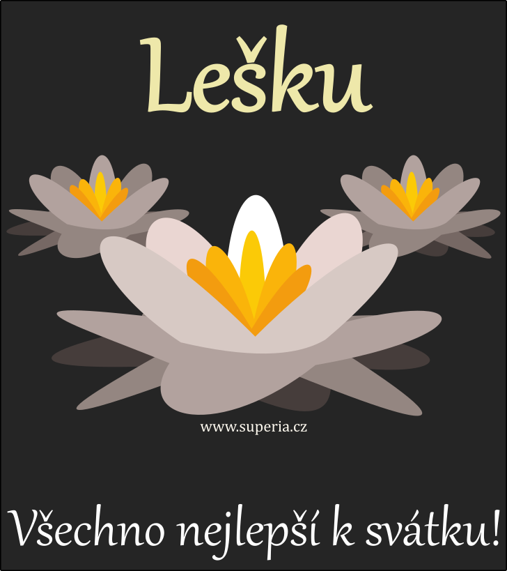 Leek (3. ervna), obrzkov pn, gratulace, pn k svtku, jmeninm ke staen na email, mms. Leeek, Lek, Leneek, Leek, Leko, Lenek