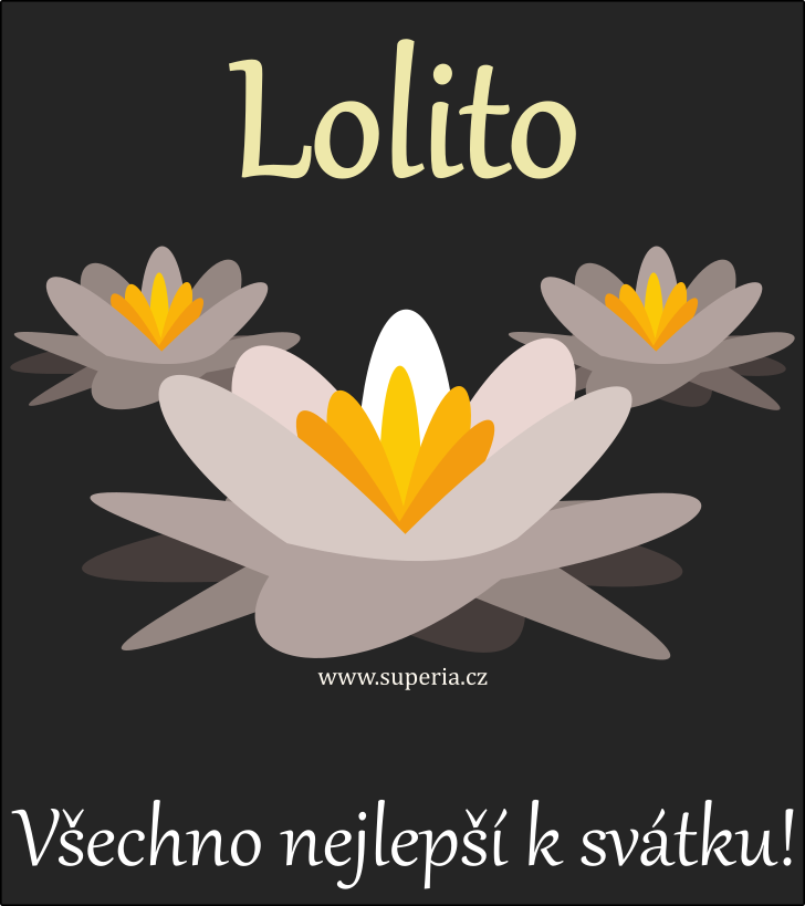 Lolita - 17. z 2024, textov vtipn sms zprvy k jmeninm, gratulace ke jmeninm texty sms