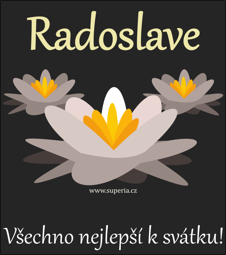 Radoslav - blahopn ke svtku pro dti
