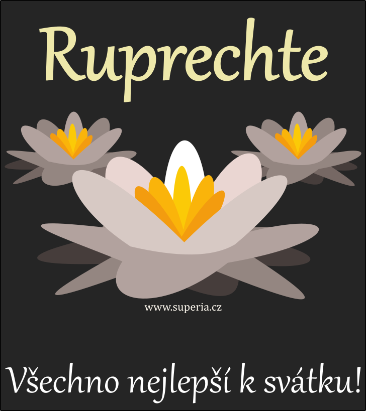 Ruprecht - gratulace k svátku muži