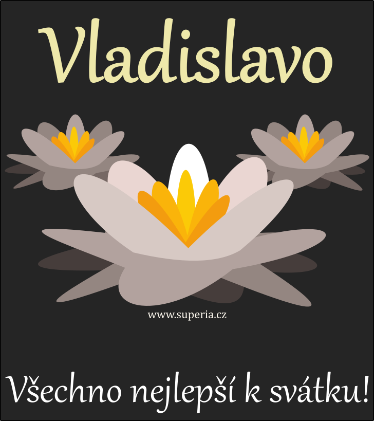 Vladislava (18. leden), blahopn, gratulace, pn k svtku, jmeninm, obrzek s textem. Vladuka, Vladi, Vladnka, Vladue, Vladu, Vladna, Vladina, Slvka, Vlaka