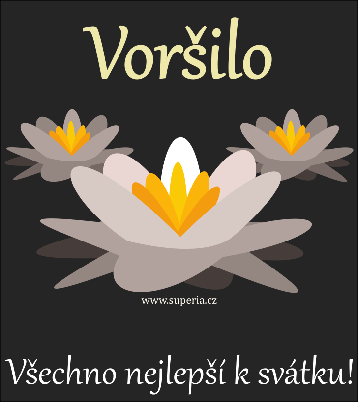 Vorila (21. jen), pn, pn, blahopn k svtku, jmeninm ke staen na email, mms. Vorilenka, Vorunka, Vorilineka, Vora, Voruneka, Vorilka